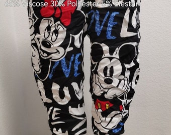 Mickey Mouse Hose Größe 48-52 Einheitsgröße