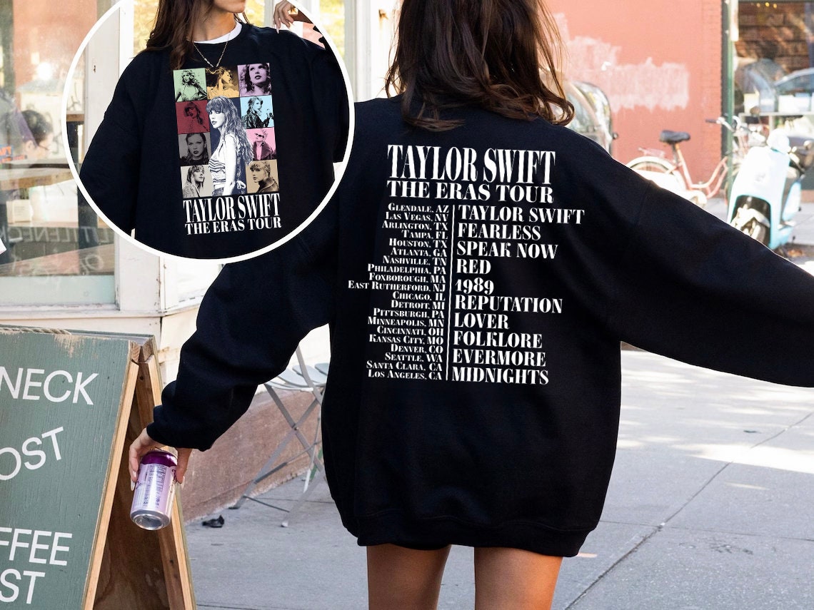 Discover Taylor The Eras Tour Sweatshirt, taylor version Merch, Taylor taylor version Sweatshirt