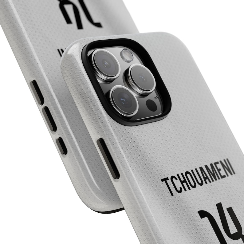 Tchouaméni #14 Jersey Phone Case | Real Madrid Style Football Case iPhone, Samsung Cover image 2