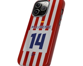 M.Llorente #14 Jersey Phone Case | Atletico Madrid Style Football Case iPhone, Samsung Cover