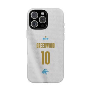 Greenwood #10 Jersey Phone Case | Marseille Style Football Case iPhone, Samsung Cover image 5