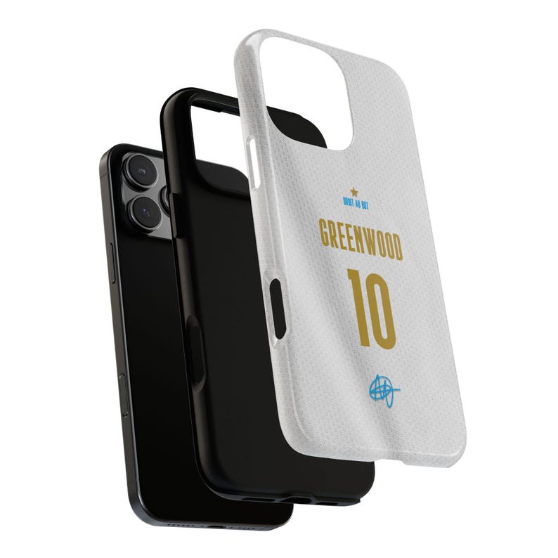 Greenwood #10 Jersey Phone Case | Marseille Style Football Case iPhone, Samsung Cover image 4
