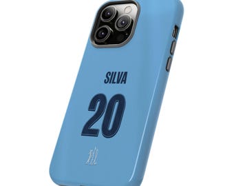 Bernardo Silva #20 Jersey Phone Case | Manchester City Style Football Case iPhone, Samsung Cover
