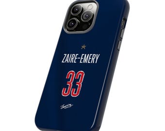 Zaire-Emery #33 Jersey Phone Case | PSG Style Football Case iPhone, Samsung Cover