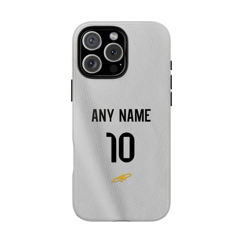 Real Madrid Style Custom Name Phone Case | Personalized Football Jersey Case iPhone, Samsung Cover image 5