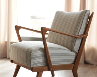 Windsor fauteuil van Knoll Antimott, Duits jaren 50, gerenoveerd