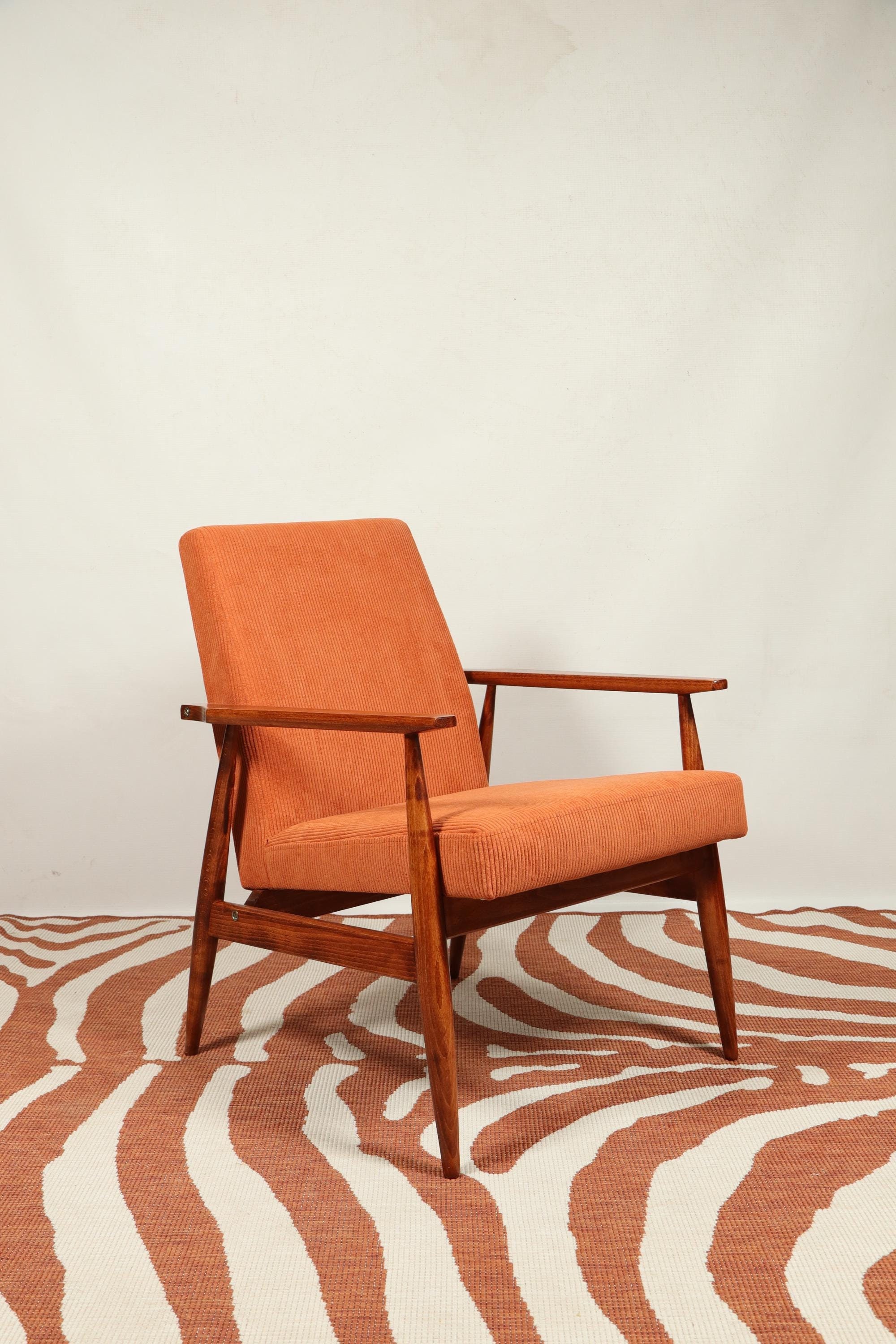 Retro Corduroy Chair - Etsy Retro Corduroy Chair - Etsy