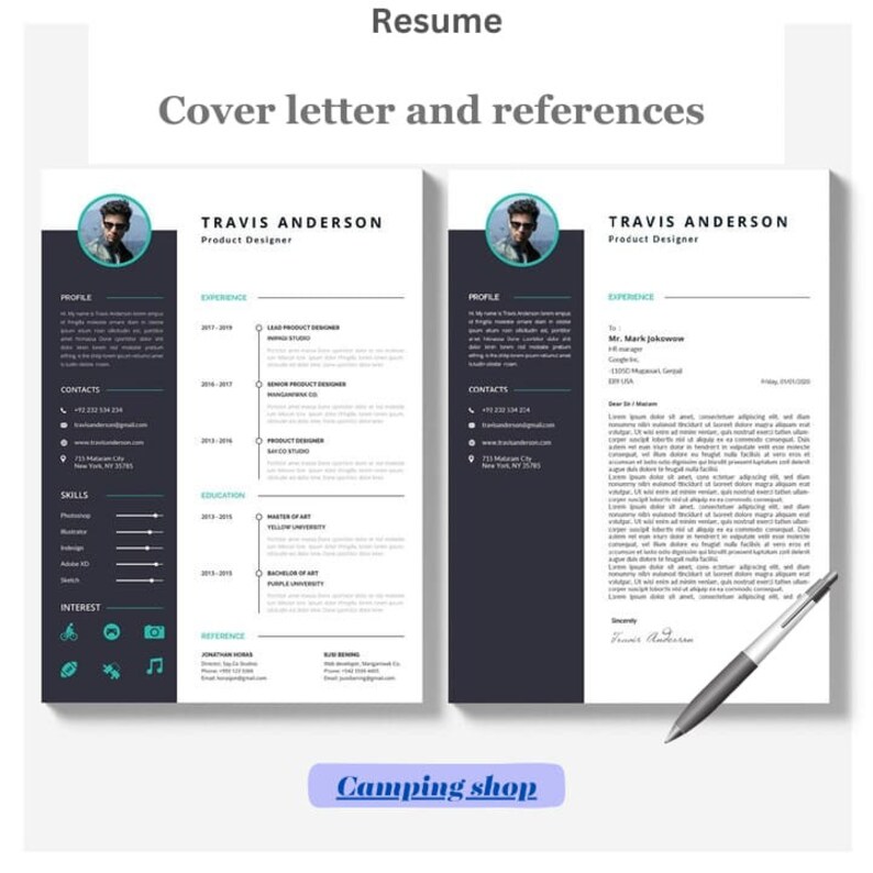 resume-template-clean-resume-resume-google-docs-resume-word-pages