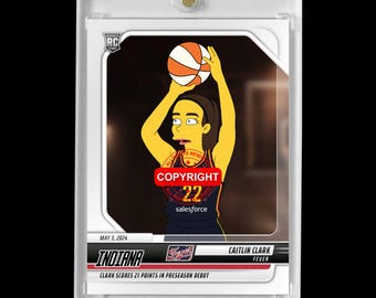¡Tarjeta Mint de la novata de baloncesto femenina Caitlin Clark n.° 22 2024!