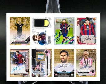 リオネル・メッシ #30 ミニカードセット ミント未カットカードシート!