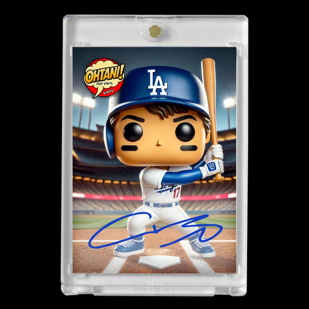 Shohei Ohtani 2025 #17 Los Angeles Dodgers Facsimile Autograph