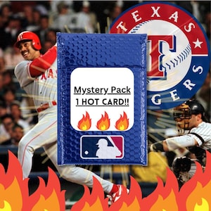 Juan Gonzalez Mystery Pack Karte - 1 Texas Rangers zufällige Sammelkarte! - Beschreibung lesen