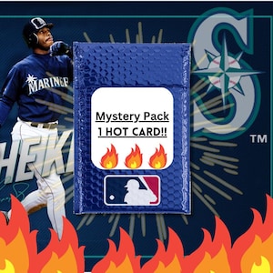 Carte Pack mystère Ken Griffey Jr. - 1 carte à collectionner aléatoire #24 des Mariners de Seattle ! - Lire la description