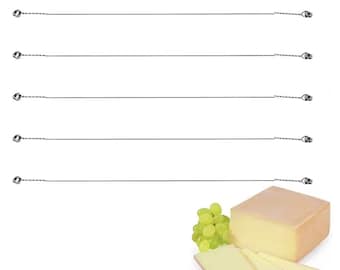 Cheese Slicer Replacement Wires - 5 Pack | 7 Inch Stainless Steel Cheese Cutter Wire