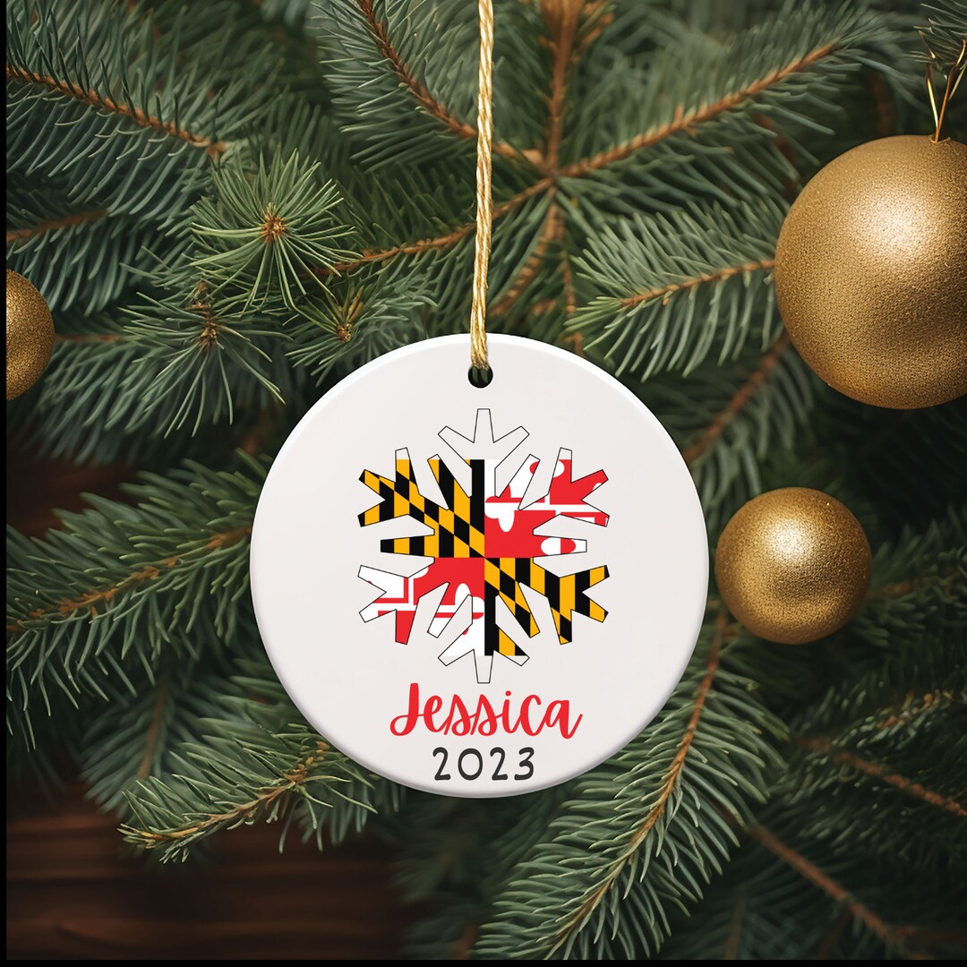 University Of Maryland Christmas Ornament 