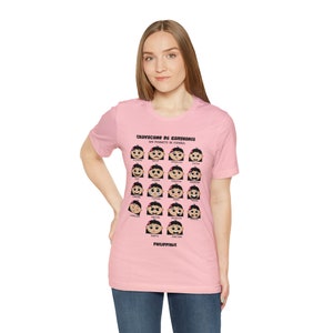 Girl Emotion Faces In Chavacano,  Funny Faces Zamboanga  T-shirt,  Funny Philippines T-Shirt  - Unisex Jersey Short Sleeve Tee