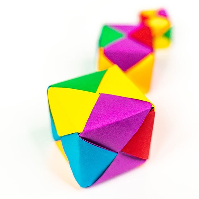 Big Floppa Cube Papercraft Template. DIY Lowpoly Toy. 3D Origami Big Floppa