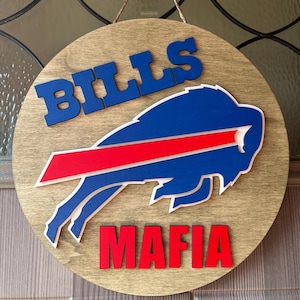 Buffalo Bills - Bills Mafia - Door Hanger