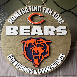 Chicago Bears Türschild