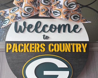 Green Bay Packers - Door Hanger