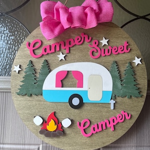Camper sweet Camper - Door Hanger