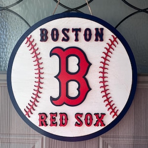 Boston Red Sox- baseball Door Hanger