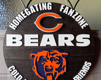 Chicago Bears appendino per porta