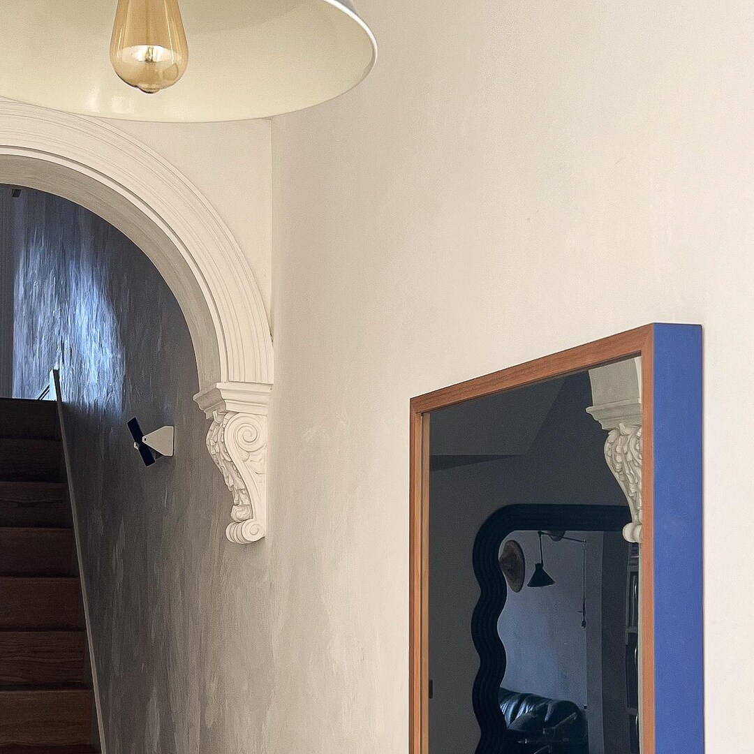 Handcrafted Custom Two Tone Mirror | Any Colour, Custom Size | Solid ...
