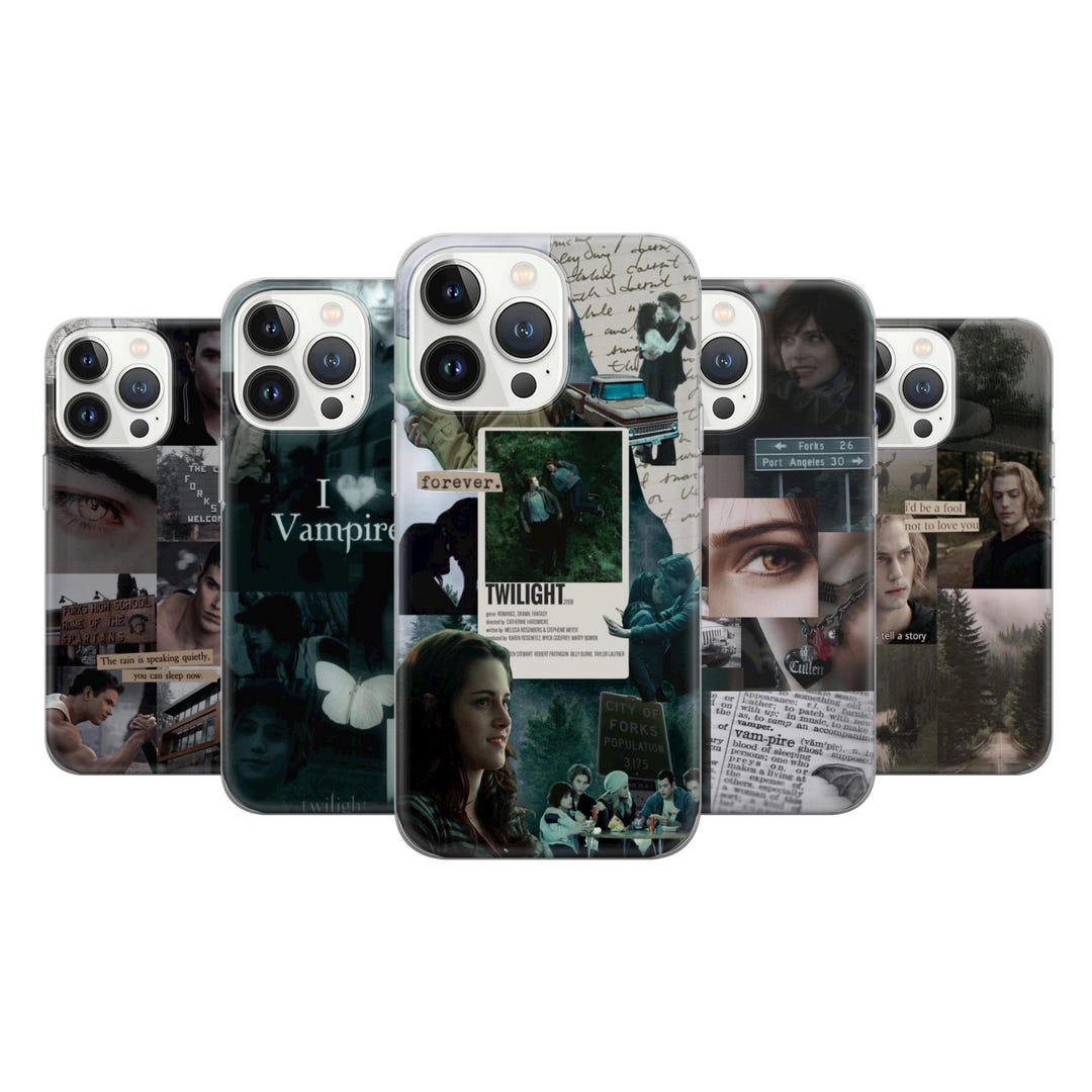 Twilight Saga Phone Cases Vampire Romance Aesthetic Fits iPhone 15 Pro
