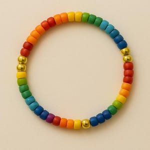 Pulsera de la amistad personalizada: nombre personalizado, regalo de cuentas