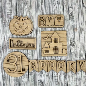 Halloween Tier Tray Decor