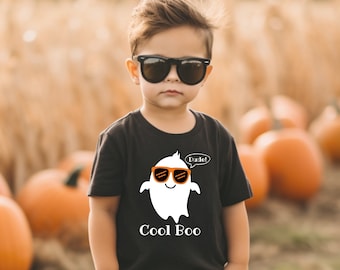 Toddler Halloween T Shirt, Halloween Ghost Kid Shirt, Boy Girl Halloween Shirt, Funny Halloween Shirt, Gift for Child, Cute Shirt for Kids