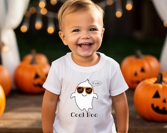 Toddler Halloween T Shirt, Halloween Ghost Kid Shirt, Boy Girl Halloween Shirt, Funny Halloween Shirt, Gift for Child, Cute Shirt for Kids