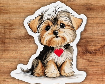 Magneti Yorkie Poo, Magneti Yorkie, Regali Yorkie Poo, Regalo Yorkie Teacup, Carino Yorkshire Terrier, Divertenti magneti per cani, Amanti dei cani carini