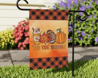 Fall Garden and Yard Banner, Autumn Yard Sign, It's Fall Y'all Banner, Tis the Season Yard Decor, Fall Yard Sign, Pumpkins Garden Banner