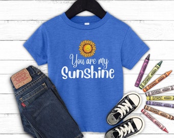 Youth You Are My Sunshine Shirt, Kid Sunshine Tee Shirt, Cute Child Sunshine Shirt, Cute Youth Sunshine Tee Shirt, Happy Shirt for Child