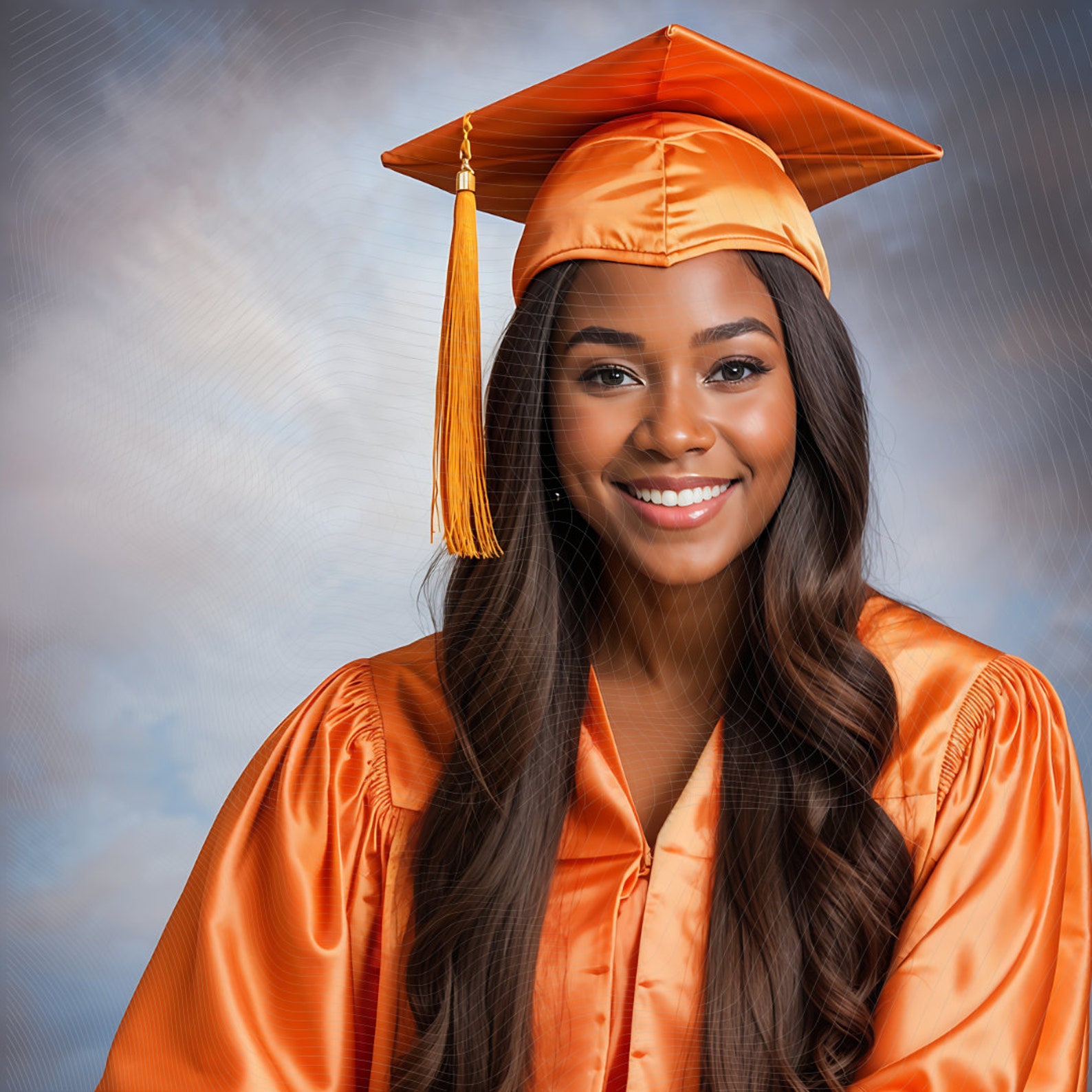 Graduated Model African American, Grad Models, PNG Files, Digital Downloads, Graduation ...