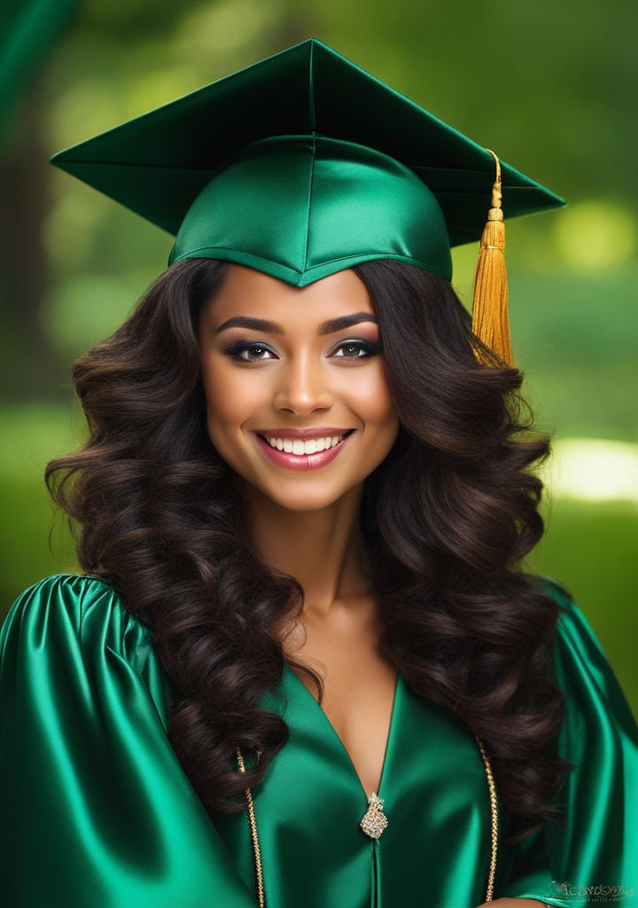 African American, Grad Models, PNG Files, Digital Downloads, Graduation ...