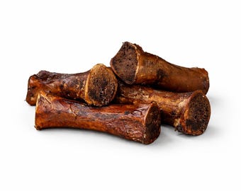 Large Smoked Beef Marrow Bone – All Natural Long-Lasting Dog Chew USA Made