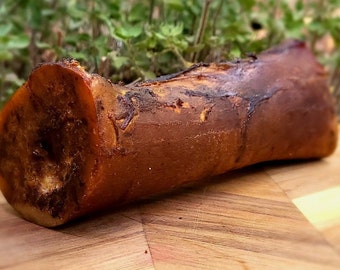 Large Dog Bone - Bubs Bones are made in the USA 100% Natural Single Ingredient Smoked Marrow Dog Bone Grass Fed Organic USDA Approved