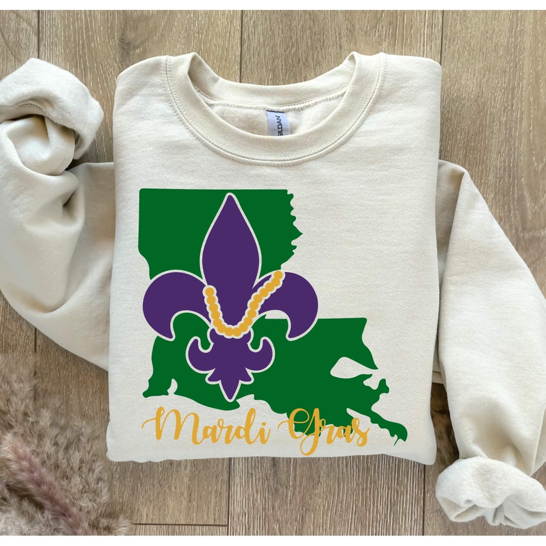 mardi gras toddler shirt
