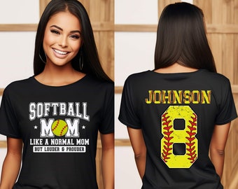 Softball Mom Shirt, Softball Mama Shirt, Softball Shirt, Game Day Shirt, Softball Season, Softball Shirt for Women, Gift for Mothers Day