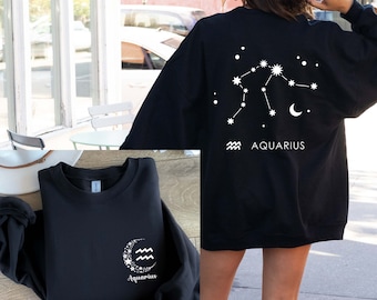 Zodiac Astrology Sweatshirt, Custom Horoscope Hoodie, Scorpio Birthday Gifts, Zodiac Astrology Hoodie, Birthday Gift for Astrology Lovers
