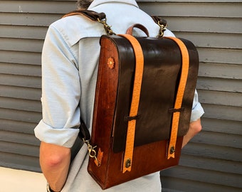 Prairie Leather Backpack