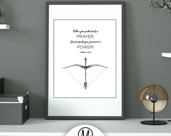 Prayer Arrow Wall Art