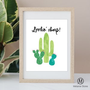 Lookin Sharp Art Print