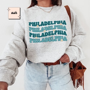 Retro Philadelphia Game Day Sweatshirt, Philadelphia Fan Gear, Philadelphia Football Crewneck, Football Lover Shirt, Vintage Game Day Hoodie