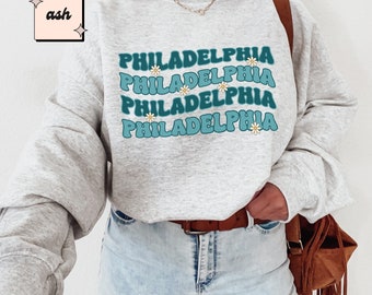 Retro Philadelphia Game Day Sweatshirt, Philadelphia Fan Gear, Philadelphia Football Crewneck, Football Lover Shirt, Vintage Game Day Hoodie