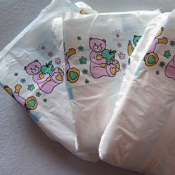 Hand drawn ABDL Diapertape to print out and stick on your own diaper