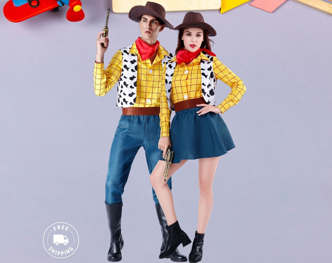 Couple Costumes Anime Cosplay Toy Story Costume Woody Etsy Canada